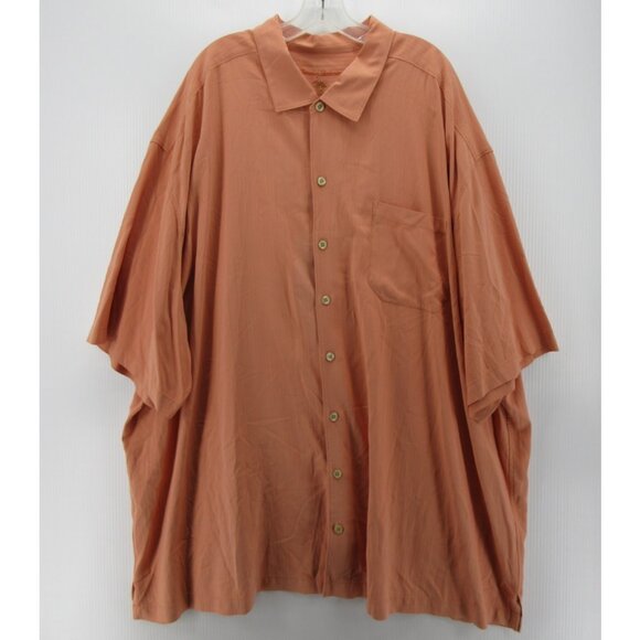 Tommy Bahama Other - Tommy Bahama Shirt 3XB Big Silk Hawaiian Camp Button Up Resortwear *
